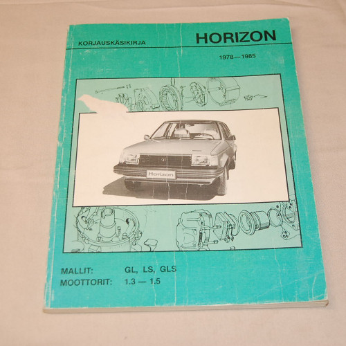 Korjauskäsikirja Horizon 1978-1985
